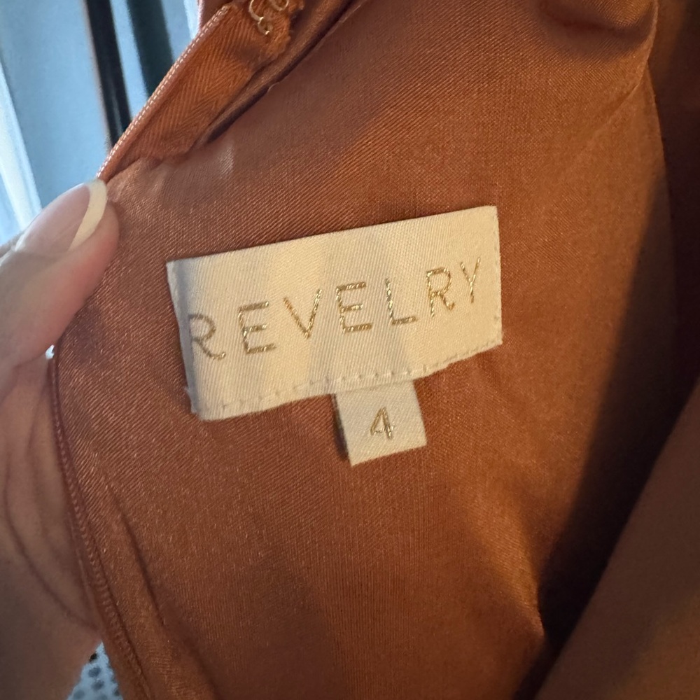 Bridesmaid Revelry copper Dress - Picture 2 of 4